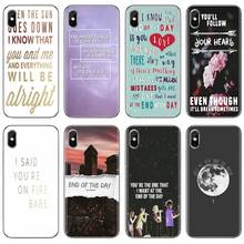 Силиконовый чехол-кошелек для Samsung Galaxy A10 A30 A40 A50 A60 A70 S6 Active Note 10 Plus Edge M30 End of the Day One Direction 2024 - купить недорого