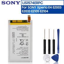 Sony Original Replacement Phone Battery For SONY Xperia E4 E2003 E2033 E2105 E2104 E2115 LIS1574ERPC Authentic Battery 2300mAh 2024 - buy cheap