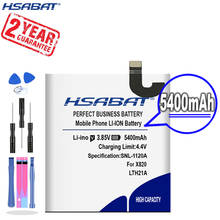 Сменный аккумулятор [HSABAT] LTH21A 5400 мА · ч для Letv Le Max 2 X820 Le Max2 5,7 дюйма X821 LeMax2 X822 X829 2024 - купить недорого