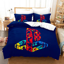 Free Dropshipping Bedding Sets Duvet Cover (1 Pillowcase Single) children's Bedding gife PlayStation Handle Gamer single  P05 2024 - купить недорого