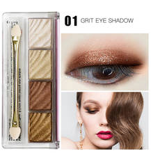Olhos compõem paleta de sombra de olho 4 cores magia baking sombra de olho fácil de usar mineral sombra de olho com sombra de olho espelho de escova 2024 - compre barato