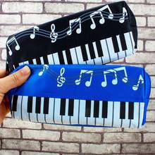 Korean Version Musical Piano Keyboard Storage Bag Stationery Cosmetic Bag Music Pen Bags Box Storage Bag School-supplies 2024 - buy cheap