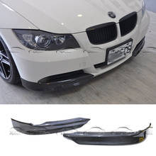 Divisores de parachoques delantero inferior para BMW E90, aletas de fibra de carbono, 2005-2008 2024 - compra barato