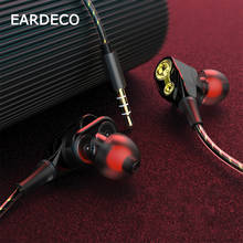 EARDECO-auriculares con cable para teléfono móvil, audífonos internos estéreo con cancelación de ruido, graves y micrófono 2024 - compra barato