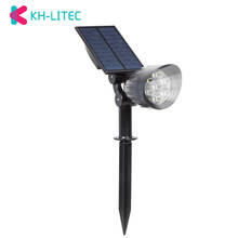 Solar Lights Outdoor Waterproof 7 LED 2-in-1 Solar Spotlights Wall Light Solar Powered Landscape Lighting for Garden Decoration 2024 - buy cheap