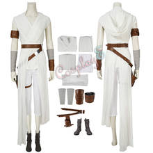 Rey Costume Star Wars 9 / Star Wars The Rise of Skywalker Cosplay Women Full Set 2024 - buy cheap