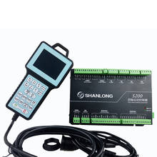 Controlador de mango CNC S200, Sistema de Control de Movimiento de 4 ejes, compatible con código G, 500KHZ, para fresadora de grabado 2024 - compra barato
