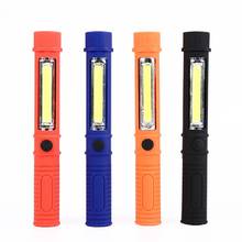 2 LED Super Bright Flashlight Mini Pen Multifunction LED Torch Light Magnet COB Handle Work Flashlight Square Work Hand Torch 2024 - buy cheap