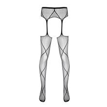 Mens Stretchy Hollow Out Sexy Socks Fishnet Stockings Tights See-through Crotchless Pantyhose Nightwear for Lingerie Clubwear 2024 - buy cheap