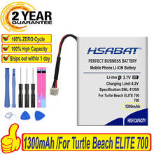 Batería de 100% mAh para Turtle Beach ELITE 1300, auriculares + herramientas gratis, novedad de 700 2024 - compra barato