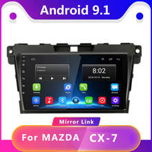 Android 9.1Car Radio Multimedia noDVD 2 din  Video Player Navigation GPS For Mazda Cx-7 cx7 cx 7 2008 2009 2010 2012 2013-2015 2024 - buy cheap