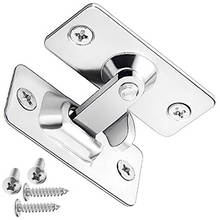 90 Degree Solid Door Latch Bolt 304 Stainless Steel Lock Sliding Door Right Angle Buckle 304 Stainless Steel 90 Degree Latch 2024 - buy cheap