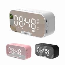 Q5 Portable Wireless Bluetooth Speaker LED Digital Display Bluetooth 5.0 Speaker Wireless Desktop Mirror Alarm Clock Speaker 2024 - buy cheap