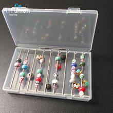 Acrylic Charm Beads Display Covered Box Tray DIY Trollbeads Bracelet Necklace Jewelry Storage Organizer Showcase 2024 - buy cheap