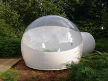 Clear inflatable bubble tent with tunnel FOR SALE China manufacturer,inflatable tents for trade shows,inflatable garden tent 2024 - buy cheap