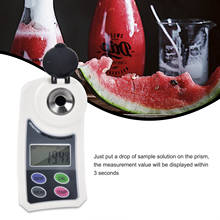 Digital Refractometer Brix Sugar Electronic Sweetness Meter Saccharimeter Measurement Range 0.0-55% Brix for Water Fruit Crops 2024 - buy cheap