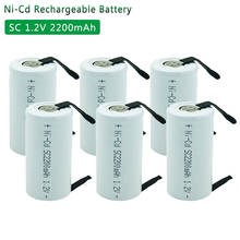 Никель-кадмиевая аккумуляторная батарея SC Sub C Ni-cd, 1,2 в, Ач, 4-20 шт. 2022 - купить недорого