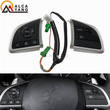 Botones de estilo de coche para Mitsubishi ASX 2014-2019, interruptores de control de audio de crucero de volante de coche multifunción 2024 - compra barato