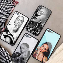 Kehlani-funda de vidrio templado parrish para iphone, carcasa compatible con modelos 12, 11 Pro Max, 5, 6, 7, 8 PLUS, X, XS, XR y XSMax 2024 - compra barato