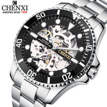 CHENXI Watch Automatic Mechanical Watches Man Wristwatches Men's Mechanical Watch Male Black Hollow out Clock Relogio Masculino 2024 - buy cheap