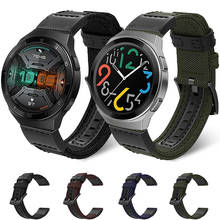Нейлоновый ремешок для часов Huawei Watch Gt 2e / Gt2 GT 2 46 мм ремешок Смарт-часы браслет спортивный сменный Браслет Correa 2024 - купить недорого