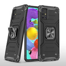 Rugged Armor Shockproof Case For Samsung Galaxy A01 A11 A21S A31 A41 A51 A71 A81 S10 Note 10 Lite Magnet Car Holder Ring Cover 2024 - buy cheap