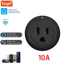 Smart Plug US WiFi Socket 10A Adaptor Smart Home Remote Control Socket Outlet Timer Socket For Amazon Alexa Echo Google Home 2024 - buy cheap