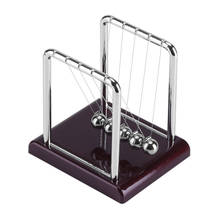 Steel Balance Swinging Magnetic Ball Cradle Physics Science Pendulum Desk Fun Toy Gift 2024 - buy cheap