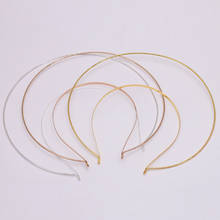 Diadema metálica de 210mm para mujer, accesorios para el cabello, diadema, materiales, fabricación de joyas, 10 piezas 2024 - compra barato