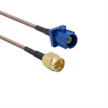 10CM RG316D Cable Fakra C to SMA Male Plug Adapter GPS Antenna Extension Wire Cable Connector Low Loss 2024 - buy cheap