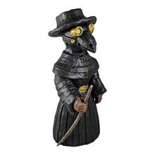 Mysterious Black Doctor Resin Ornaments Creative Handmade Incense Burner Office Meditation Room Decoration Ornaments 2024 - buy cheap