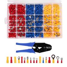 480Pcs Quick Electrical Cable Connectors Snap Splice Lock Wire Terminal Crimp Wire Connector Waterproof Connector Tools Set Kit 2024 - buy cheap