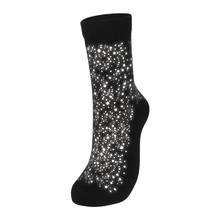 Calcetines reflectantes de Gypsophila para hombre y mujer, medias largas de algodón con estrellas, estilo Hip Hop, Harajuku, tendencia de moda, 2021 2024 - compra barato