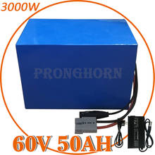 60V Battery 60V 30AH 35AH 40AH 45AH 50AH Electric Bicycle Lithium Battery Pack For 60V 1000W 2000W 3000W Electric Scooter Motor 2024 - buy cheap