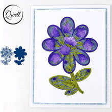 QWELL Flower Metal Cutting Dies for Scrapbooking and Card Making Paper Embossing Craft New 2019 die cuts 2024 - buy cheap