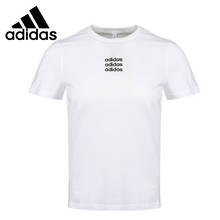 Nova chegada original adidas neo w c + t 1 camisetas femininas de manga curta roupas esportivas 2024 - compre barato