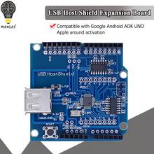 WAVGAT USB Host Shield 2,0, совместимый с arduino, для Android ADK, поддержка UNO MEGA 2024 - купить недорого