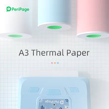 PeriPage-papel adhesivo de bolsillo para Mini impresora A3, tamaño de 80x50mm, tamaño de papel compacto 2024 - compra barato