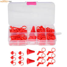 88pcs/box Plastic Stitch Markers Knitting Crochet Locking Stitch Knitting Holder Knitting Needles Protector Sewing Accessories 2024 - buy cheap