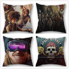 New Arrival Beyond Good and Evil  Cotton Linen Square Zippered Pillow Cover For Office Family Customize Your Picture 45*45cm DIY 2024 - buy cheap