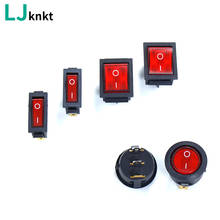 Four legged ship type switch KCD4 Two gear three foot button KCD2 With lamp circular KCD1 Rocker switch 2024 - buy cheap