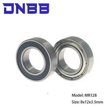 DNBB Bearings 10pcs ABEC-1 MR128 10pcs ABEC-3 MR128 10pcs ABEC-5 MR128  8x12x3.5 Miniature Ball Bearing 2024 - buy cheap