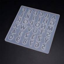 Uppercase Epoxy Resin Digital Letter Silicone Mold Capital Letter Soft Mold for UV Resin Alphabet A To Z Mold Epoxy Resin Art 2024 - buy cheap