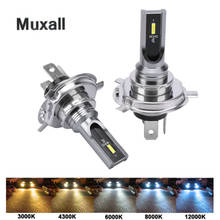 Muxall H8 H9 H11 Led Fog Lights 12 24V H16 H10 H7 H4 Headlight Light Bulbs Cars For Auto 9012 HB4 9006 HB3 9005 Lamps Universal 2024 - buy cheap