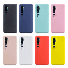 Silicone Couples Case For Xiaomi Mi Note 10 Lite note10 Candy Color Soft Fashion Phone Case for Xiaomi mi 10 Pro mi 10 note 10 2024 - buy cheap