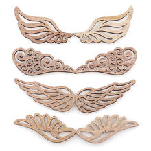 Wings Animal Type Pattern Diy Crafts Scrapbook Natural Wooden Ornaments Accessories Embellishment  For Home Decor Art Crafts 2024 - buy cheap