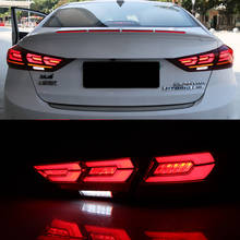 2PCS Tail Rear light LED lights parking taillights Reversing LED taillight case for Hyundai Elantra 2017 2018 2019 lamp 2024 - buy cheap