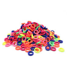 100Pcs Baby Child Colorful Elastic Hair Band Girl Kids Rope Ring Scrunchy Headband Rubber Ponytail Holder Tie Gum Accessories 2024 - buy cheap