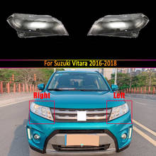 Lente de Faro de coche para Suzuki Vitara 2016 2017 2018, cubierta de Faro, carcasa de repuesto 2024 - compra barato