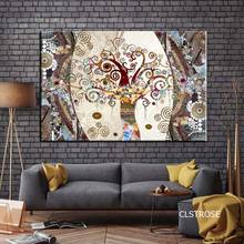 Cartoon Colorful Line Circle Tree Nordic Modern Style Posters Art Canvas Pictures For Living Room Decor Painting Unframed 2024 - buy cheap